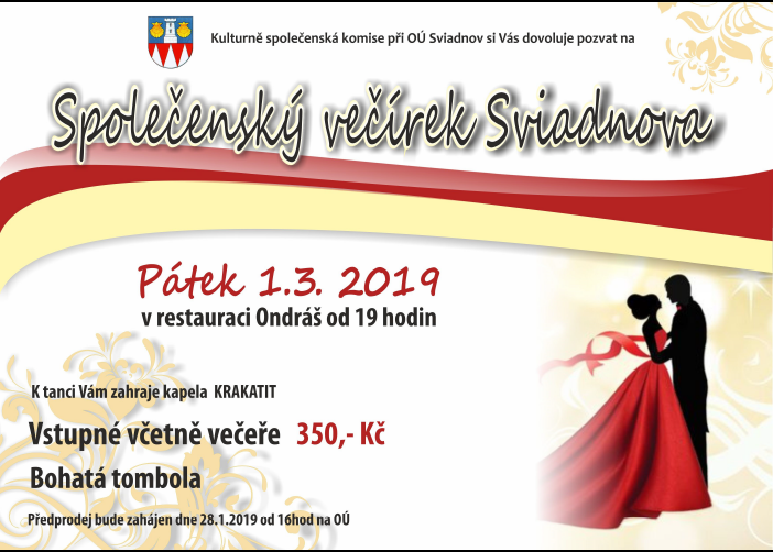 V pátek 1.3.2019 máme otevřeno pouze do 16. hodin z důvodu konání večírku obce Sviadnov . V pátek 1.3.2019 máme otevřeno pouze do 16. hodin z důvodu konání večírku obce Sviadnov .