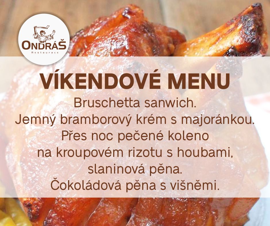 Víkendové menu 11. - 12.6