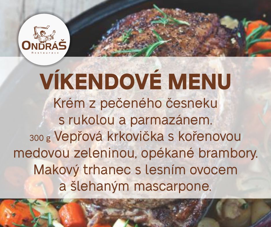 Víkendové menu 18. - 19.6.