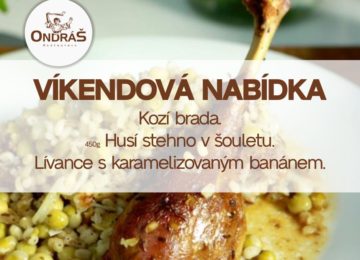 Víkendové menu 2. - 3.7. Víkendové menu 2. - 3.7.