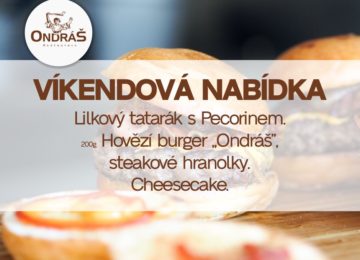 Víkendové menu 9. - 10. 7. Víkendové menu 9. - 10. 7.