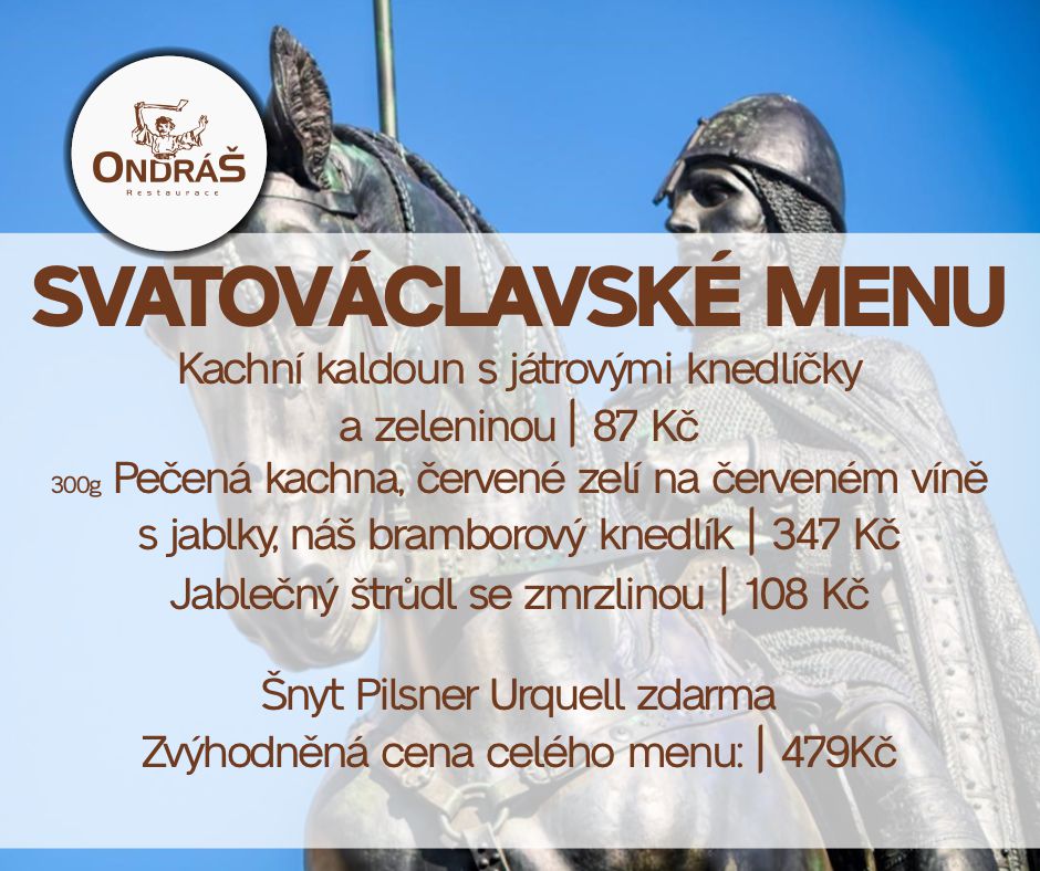 Svatováclavské menu 24. - 25.9.