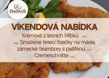 Víkendové menu 5. - 6.11. Víkendové menu 5. - 6.11.