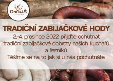 Tradiční zabijačkové hody 2.- 4.12. Tradiční zabijačkové hody 2.- 4.12.
