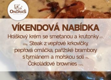 Víkendové menu 7. - 8.1. Víkendové menu 7. - 8.1.
