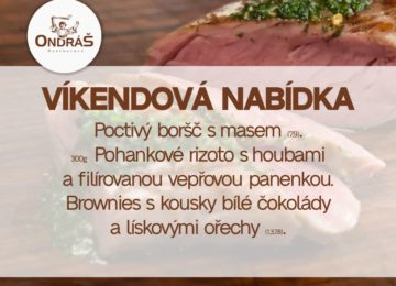 Víkendové menu 4. - 5.3.23