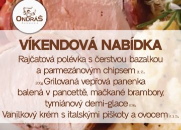 Víkendové menu 19. - 20.8.23