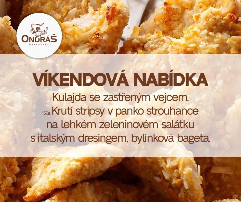 Víkendové menu 14. – 15. 6. 25
