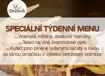 Speciální týdenní menu 28. týden Speciální týdenní menu 28. týden