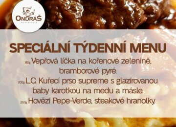 Speciální týdenní menu 41. týden Speciální týdenní menu 41. týden