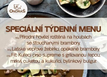 Speciální týdenní menu 47. týden Speciální týdenní menu 47. týden