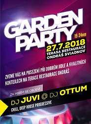 Garden párty 27.7.2018 Garden párty 27.7.2018