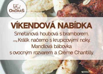 Víkendové menu 27. - 28.9. Víkendové menu 27. - 28.9.