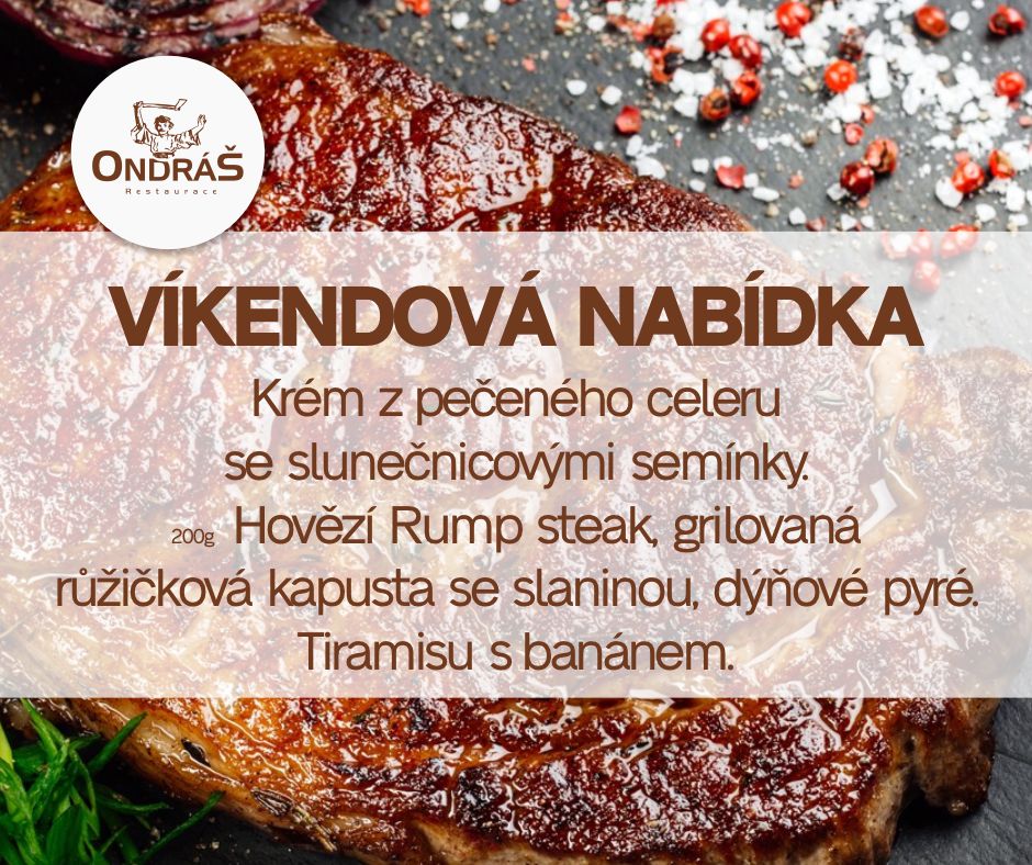 Víkendové menu 8. - 9.10.