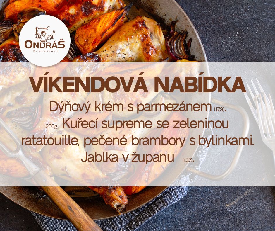 Víkendové menu 26. - 27.11.