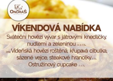 Víkendové menu 9. - 10.12.23