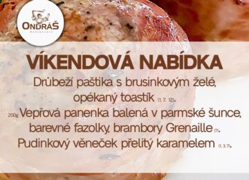 Víkendové menu 16. - 17.12.23