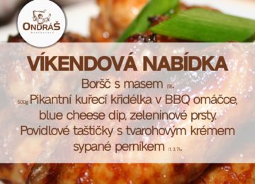 Víkendové menu 20. - 21.1.24