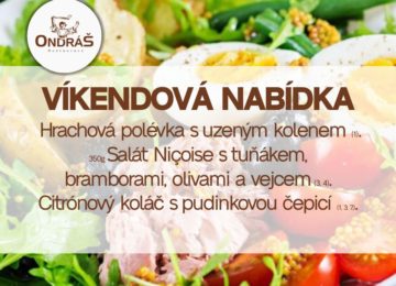 Víkendové menu 27. - 28.4.24