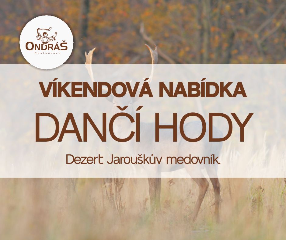 Víkendové menu 8. - 9. 2. 25