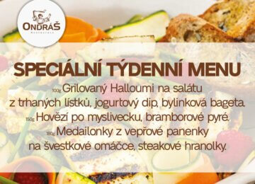 Speciální týdenní menu 32. týden Speciální týdenní menu 32. týden
