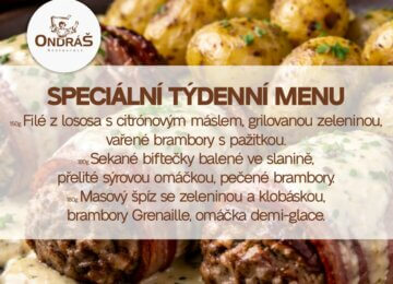 Speciální týdenní menu 8. týden