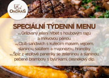 Speciální týdenní menu 10. týden