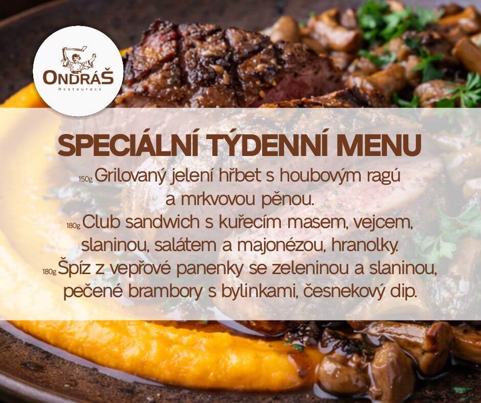 Speciální týdenní menu 10. týden