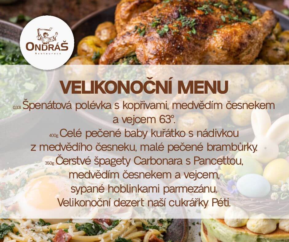 Velikonoční menu