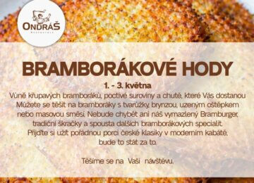Bramborákové hody 1. - 3. května