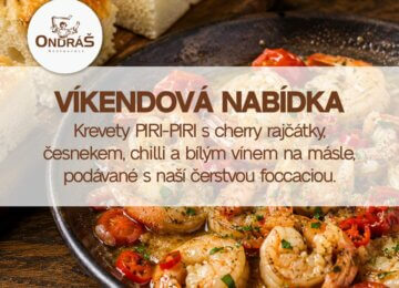 Víkendové menu 5. – 7. 6. 26 Víkendové menu 5. – 7. 6. 26
