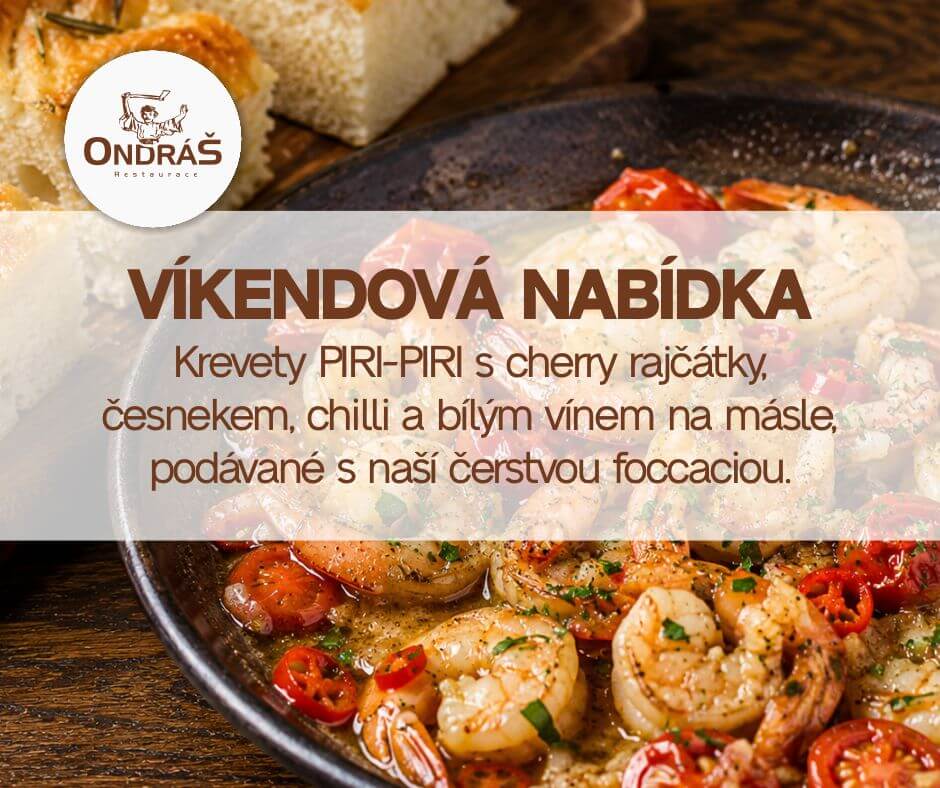 Víkendové menu 5. – 7. 6. 26