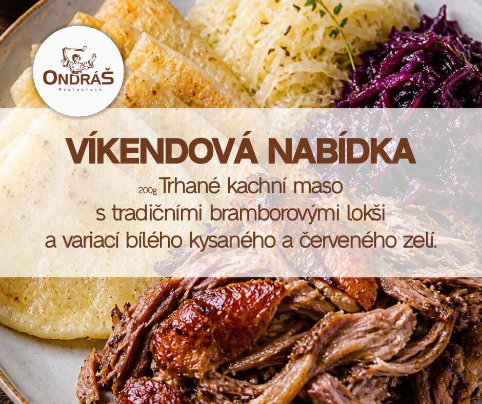 Víkendové menu 8. – 10. 5. 26