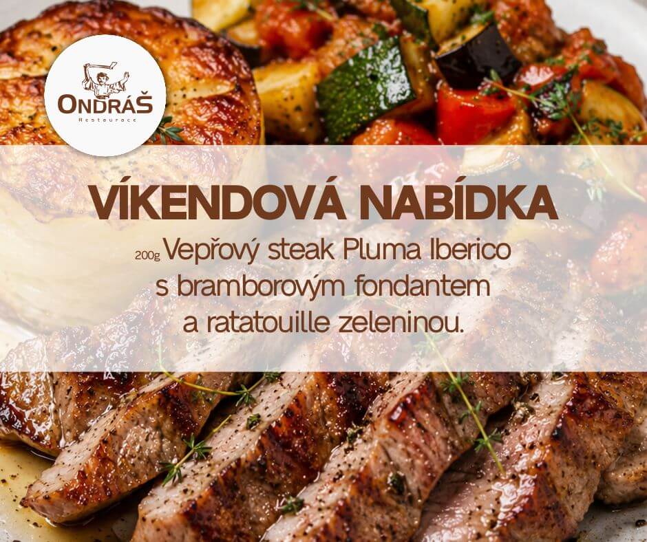 Víkendové menu 22. – 24. 5. 26