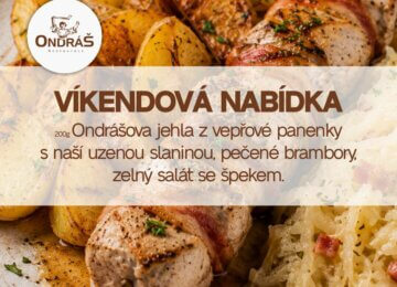 Víkendové menu 19. – 21. 6. 26 Víkendové menu 19. – 21. 6. 26