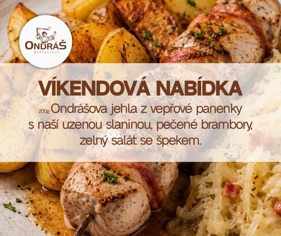 Víkendové menu 19. – 21. 6. 26