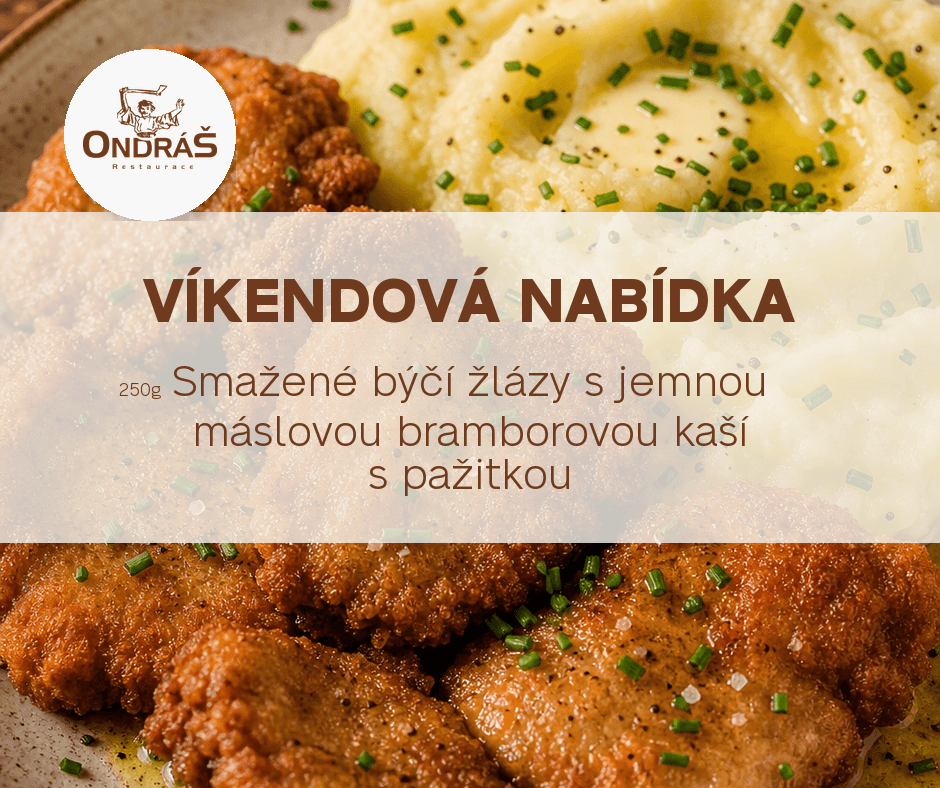 Víkendové menu 26. – 28. 6. 26