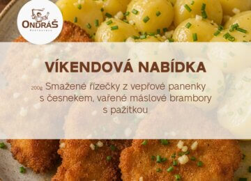 Víkendové menu 17. – 19. 7. 26