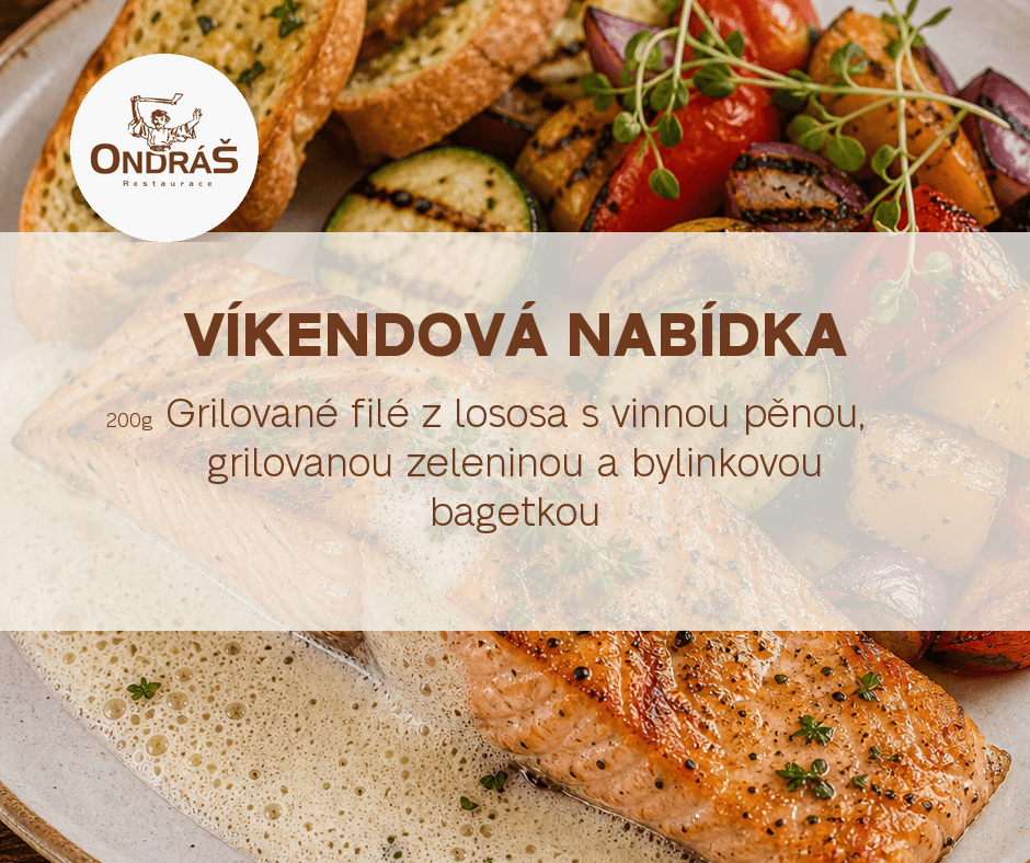Víkendové menu 24. – 26. 7. 26