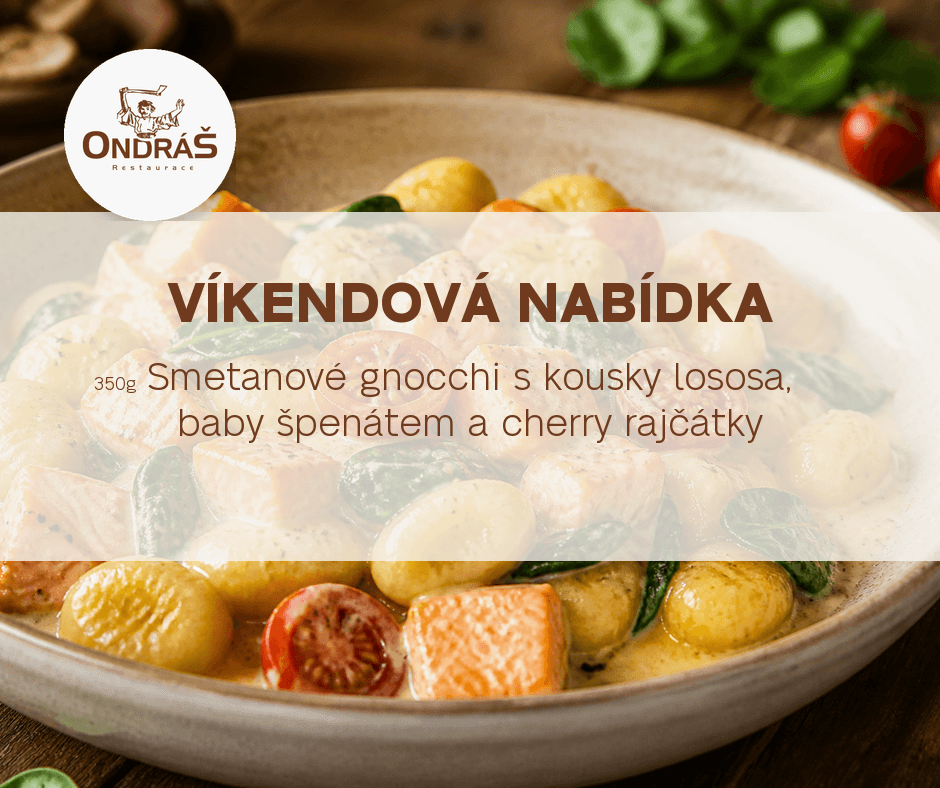 Víkendové menu 4. – 6. 9. 26