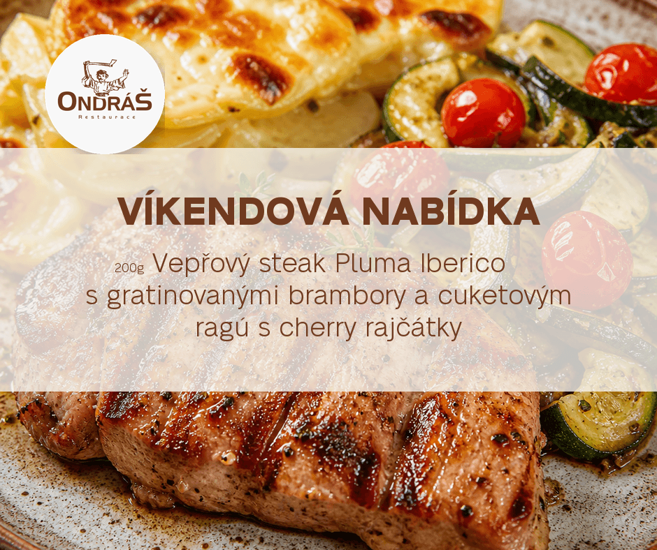 Víkendové menu 7. – 9. 8. 26