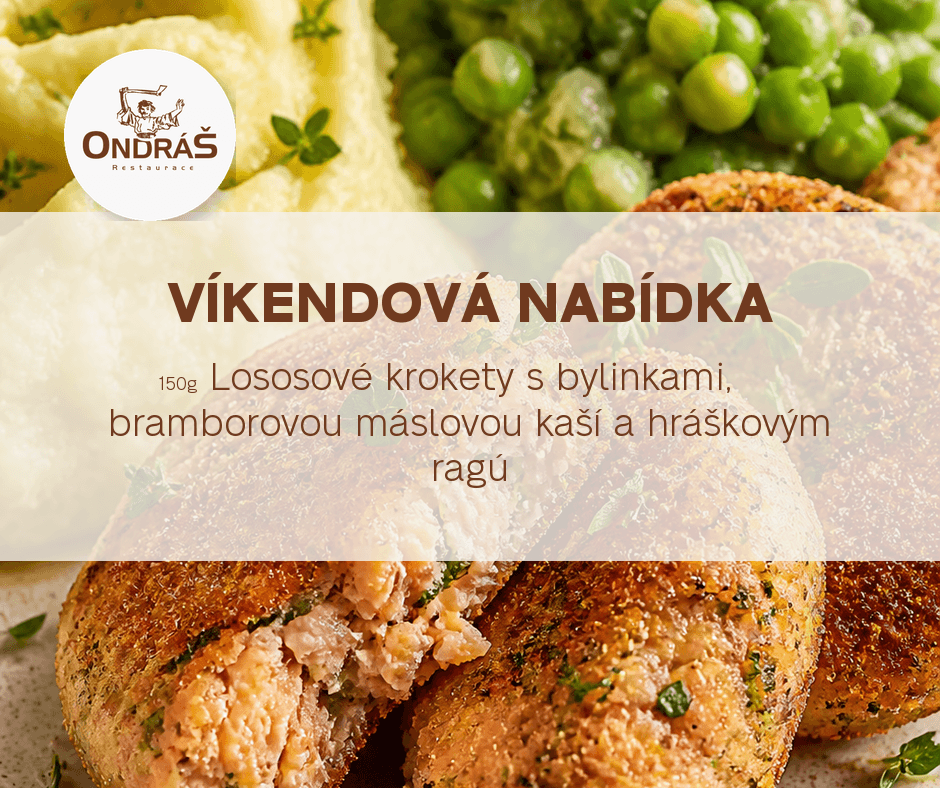 Víkendové menu 14. – 16. 8. 26