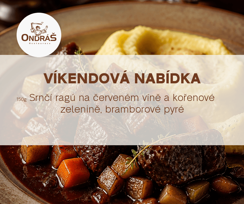 Víkendové menu 28. – 30. 8. 26