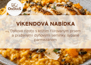 Víkendové menu 10. – 11. 10. 26