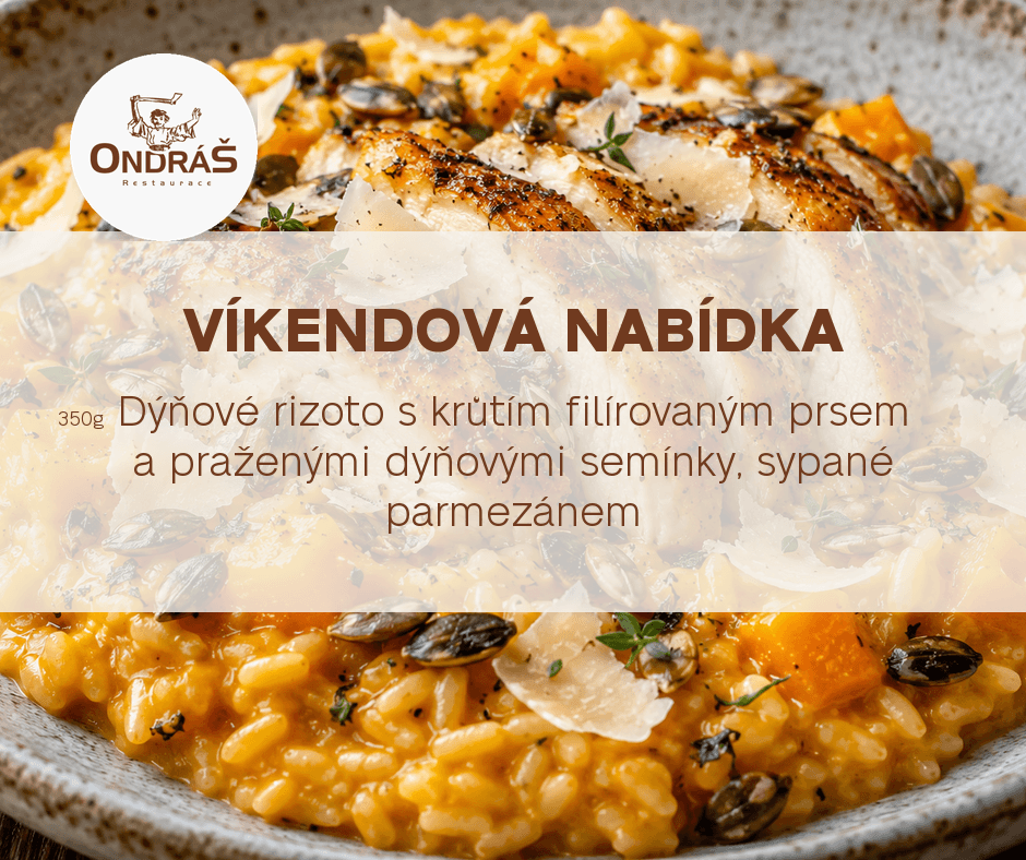 Víkendové menu 10. – 11. 10. 26