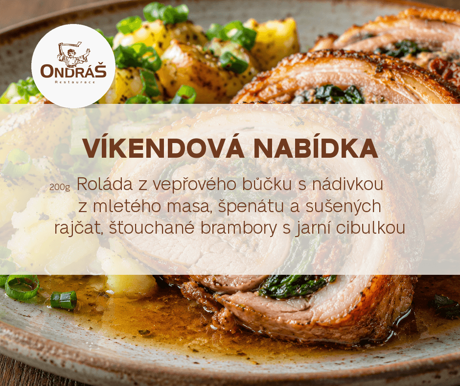 Víkendové menu 17. – 18. 10. 26